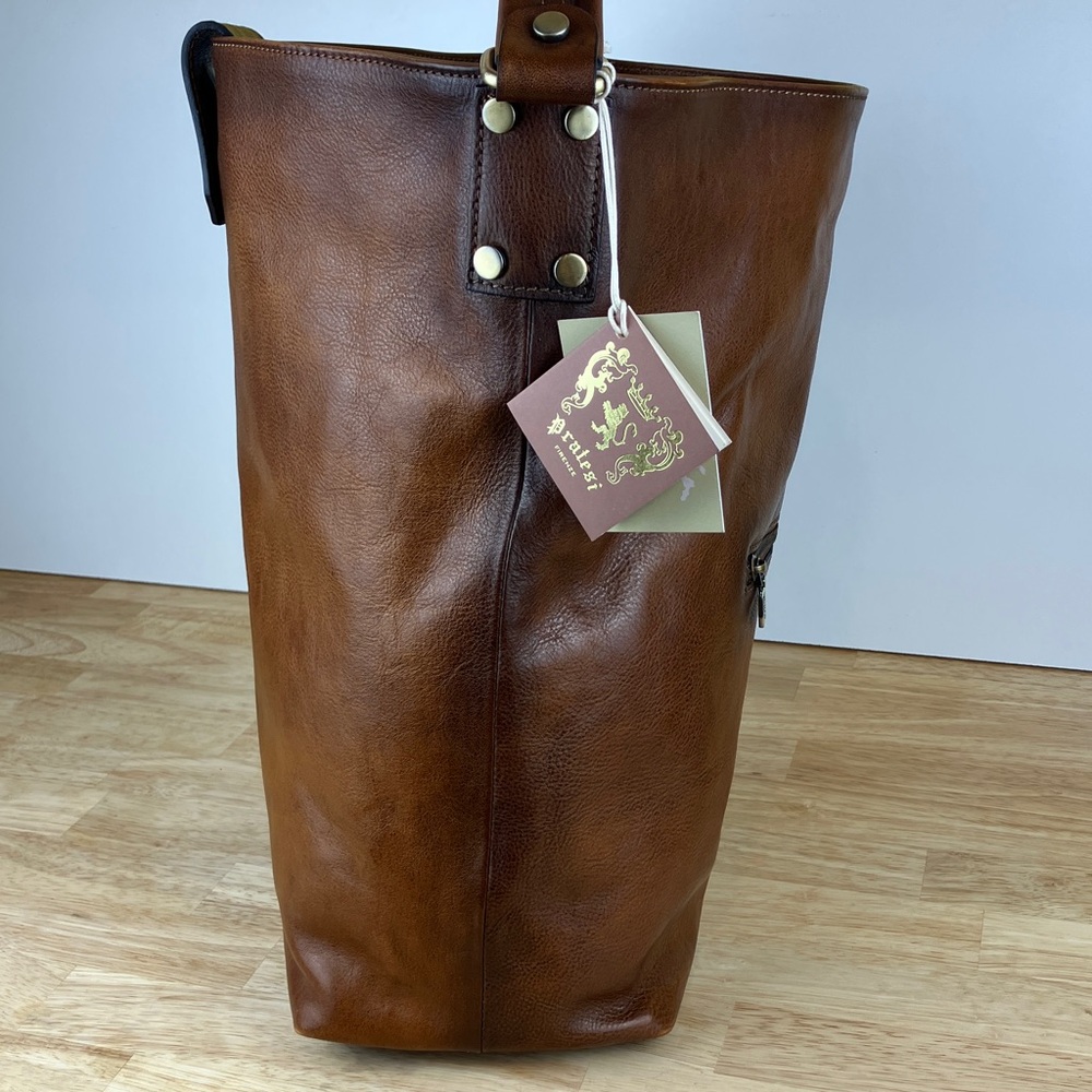 Pratesi Firenze Leather Shoulder Bag Sant'Ellero NWT - Picture 4 of 16
